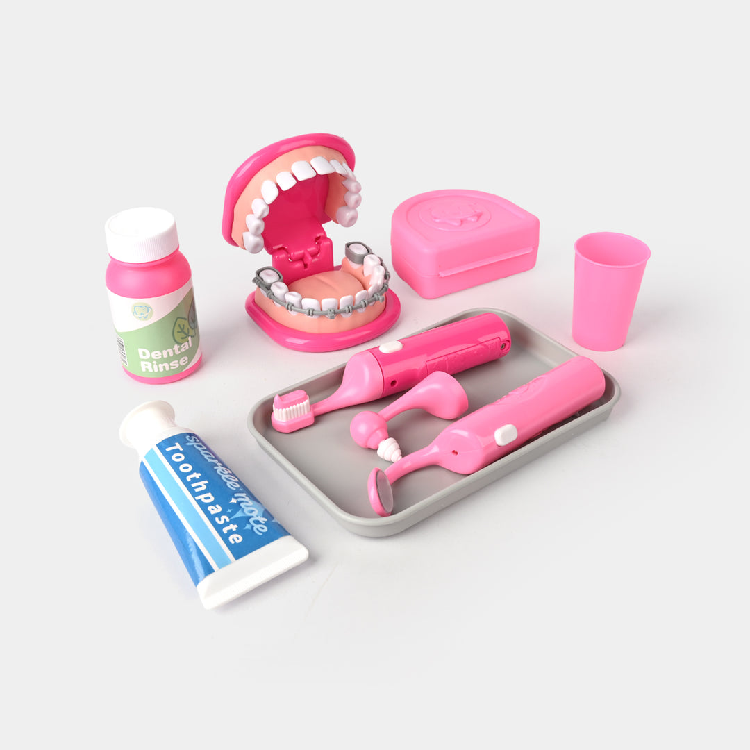 Electric Dental Kit With Light For Kids