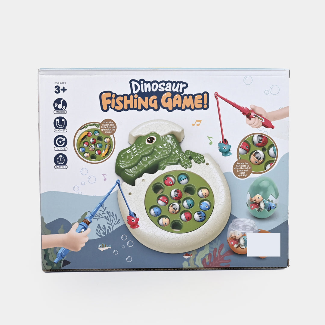 Electric Dinosaur Fishing Game for Kids
