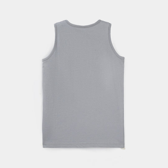 Boys Slub Jersey Sando Character