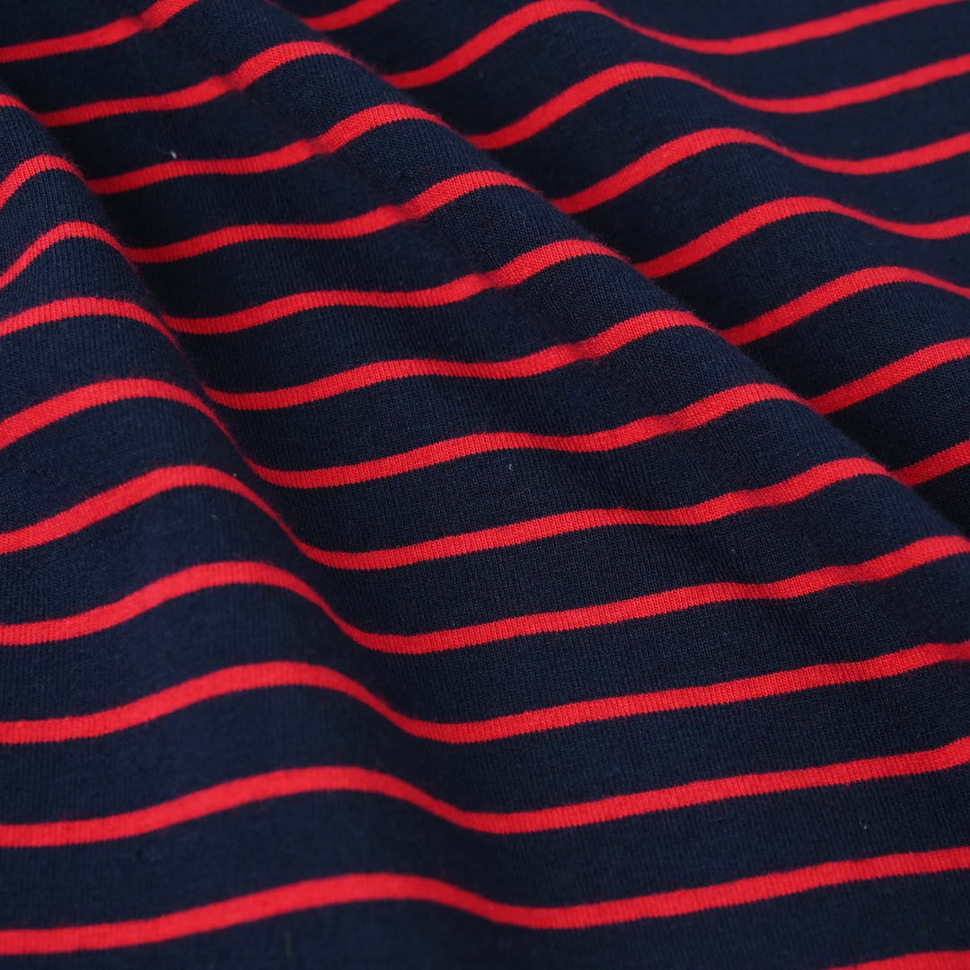 Boys Yarn Dyed Sando Adventure - Navy
