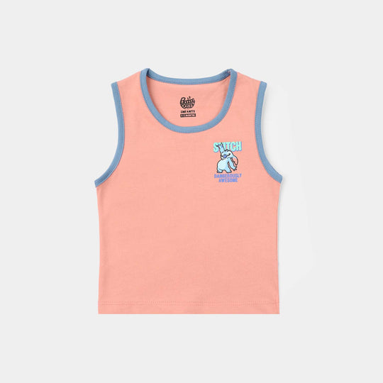 Infant Boys Jersey/Terry Sando (Stitch) - Peach