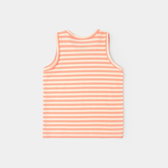 Infant Boys Jumbo Pique Sando Elephant - Rust