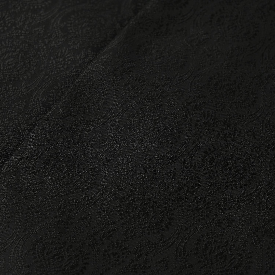 Infant Boys Poly Viscos Waistcoat (Black Blended)