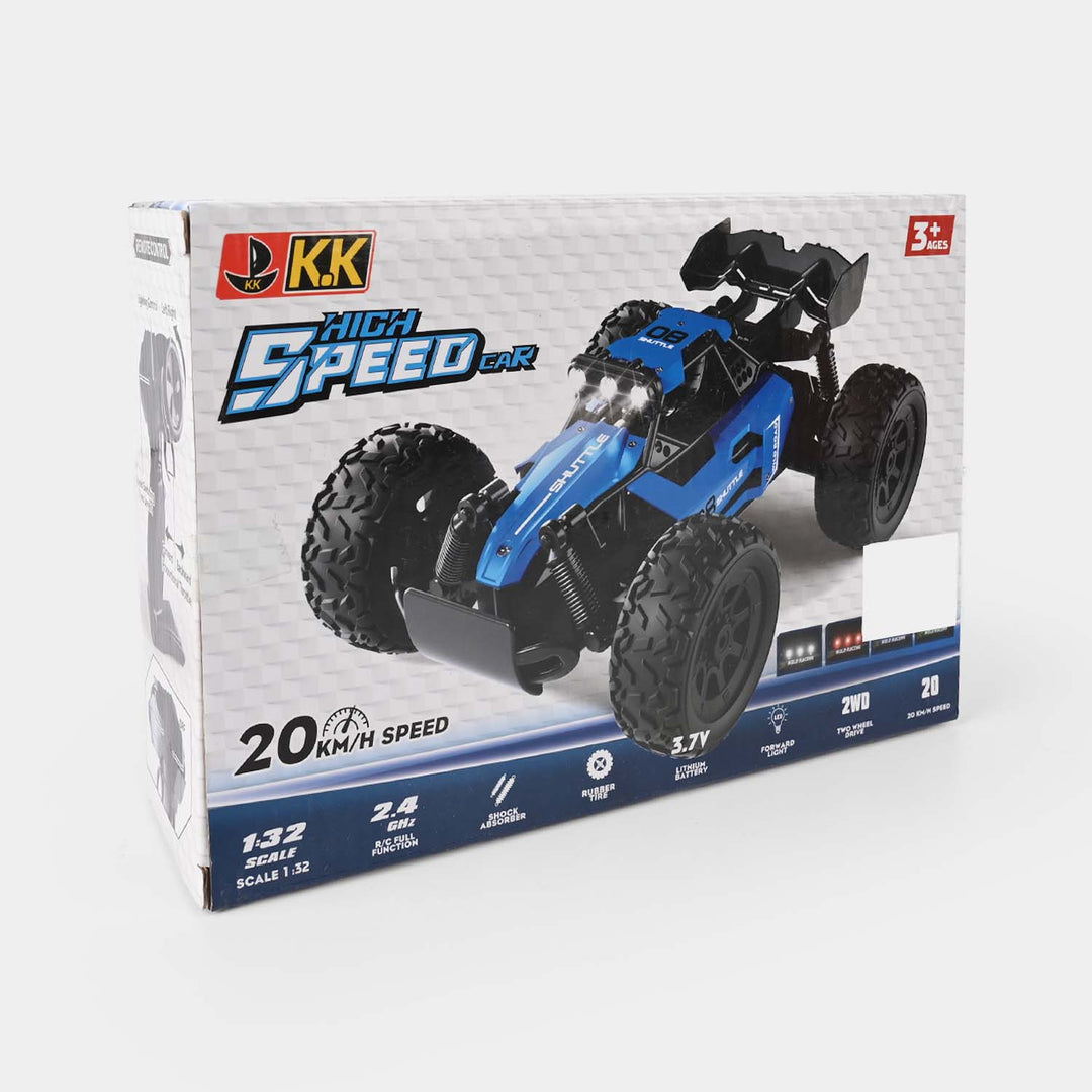 High Speed RC Car – 1:32 Scale Remote Control Racing Buggy