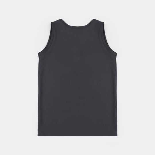 Boys Cotton PK Sando (Champion) - Black