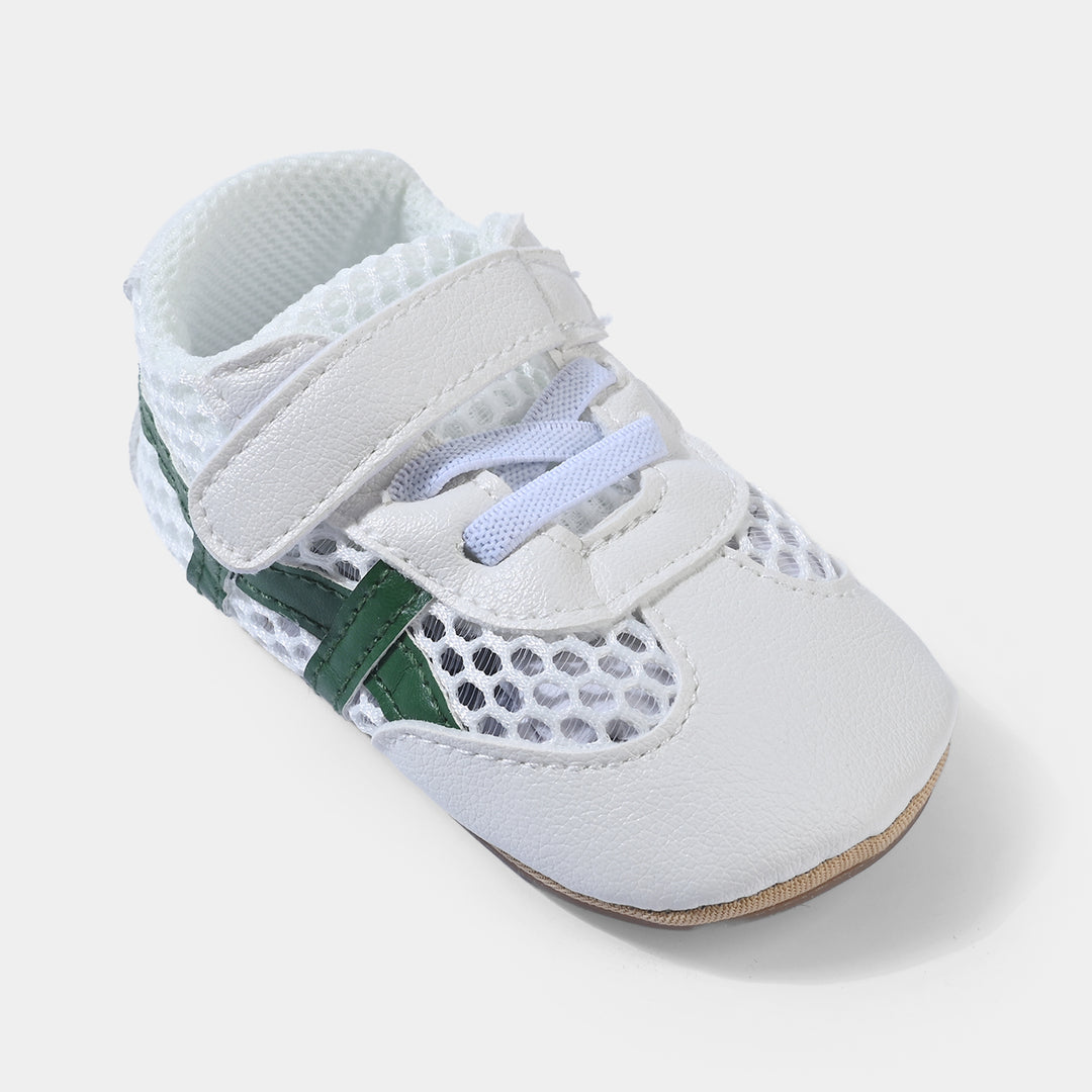 Boys Shoes 1564-White/Green