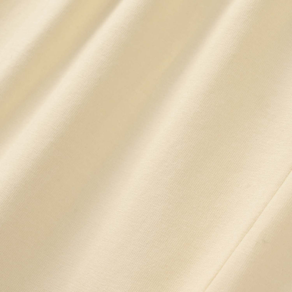 Girls Lycra Jersey Tights - Cream