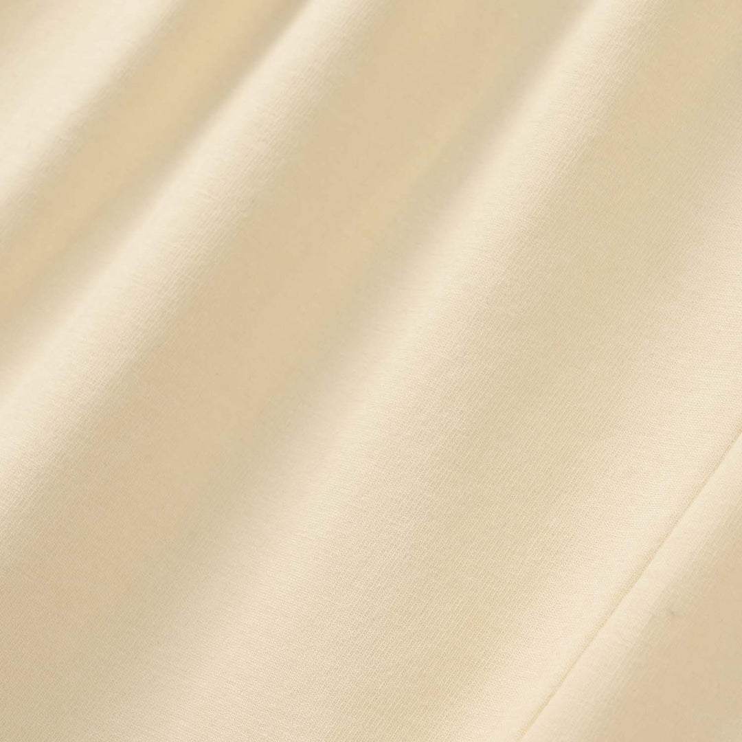 Girls Lycra Jersey Tights - Cream