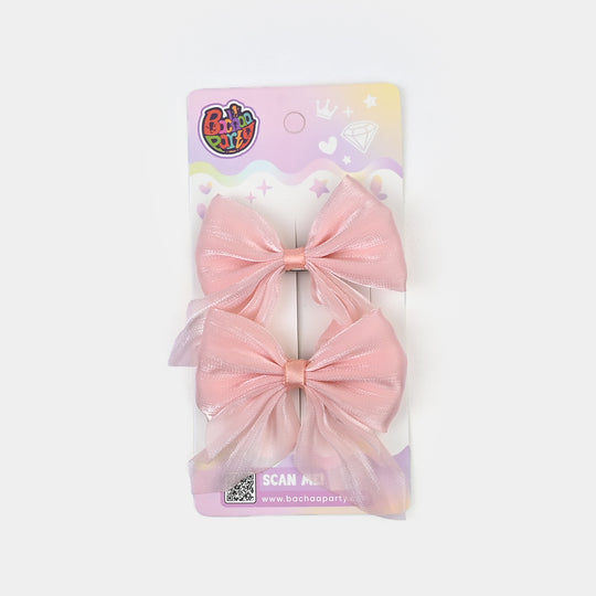 Elegant Bow Style Twins Hair Pin