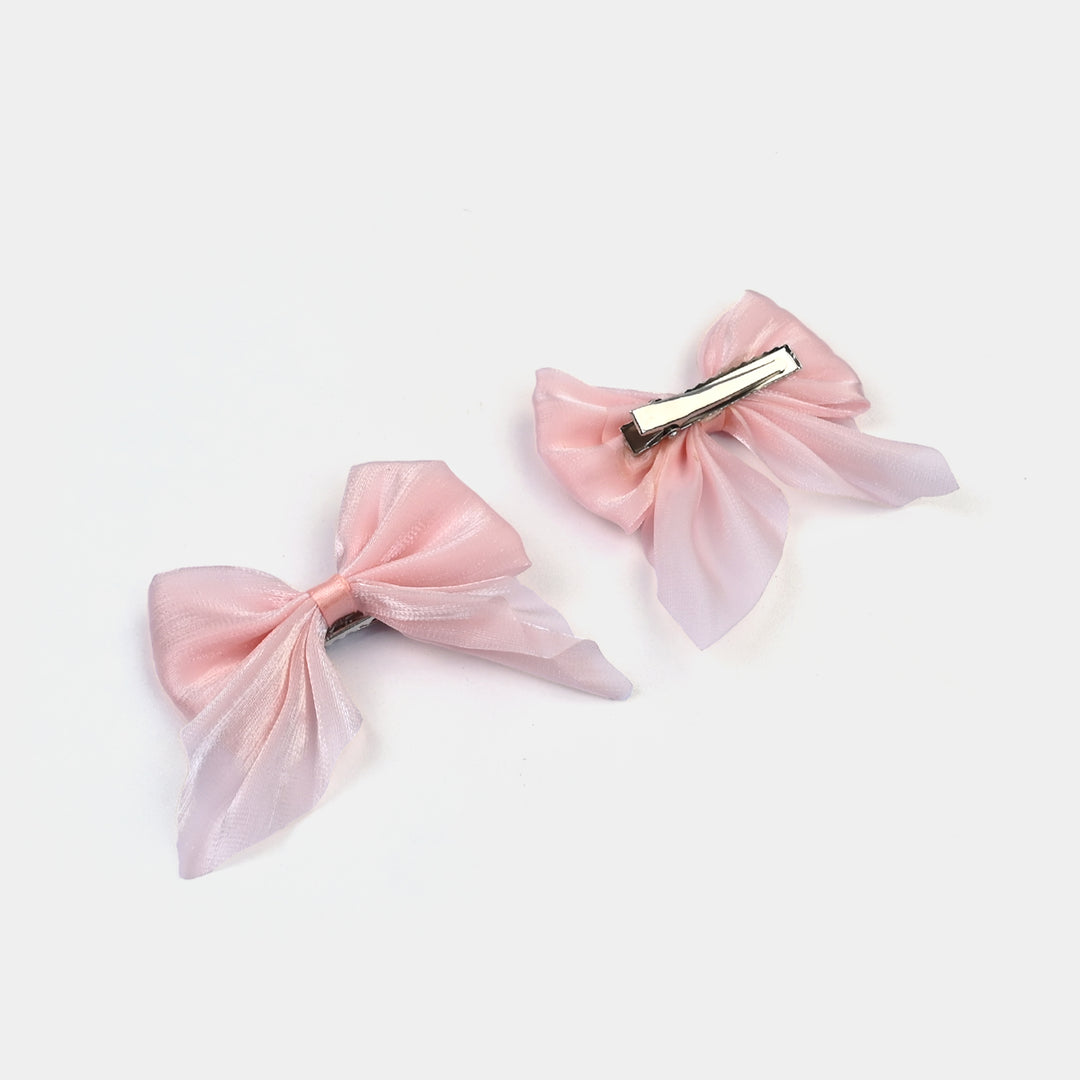 Elegant Bow Style Twins Hair Pin