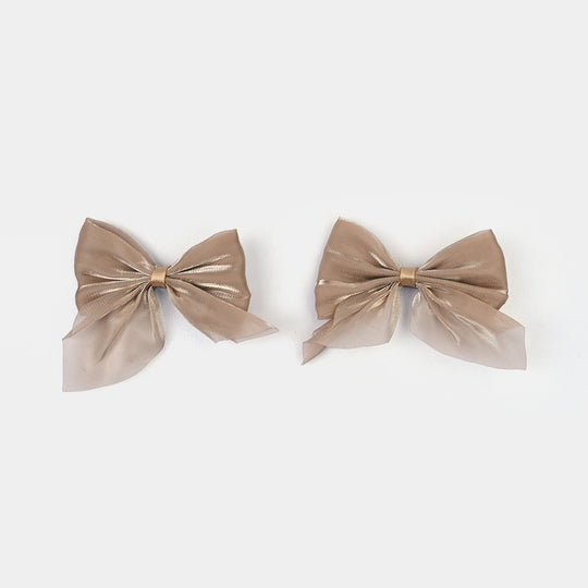 Elegant Bow Style Twins Hair Pin