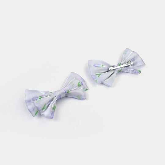 Elegant Bow Style Twins Hair Pin