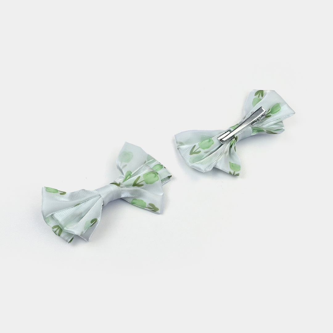 Elegant Bow Style Twins Hair Pin