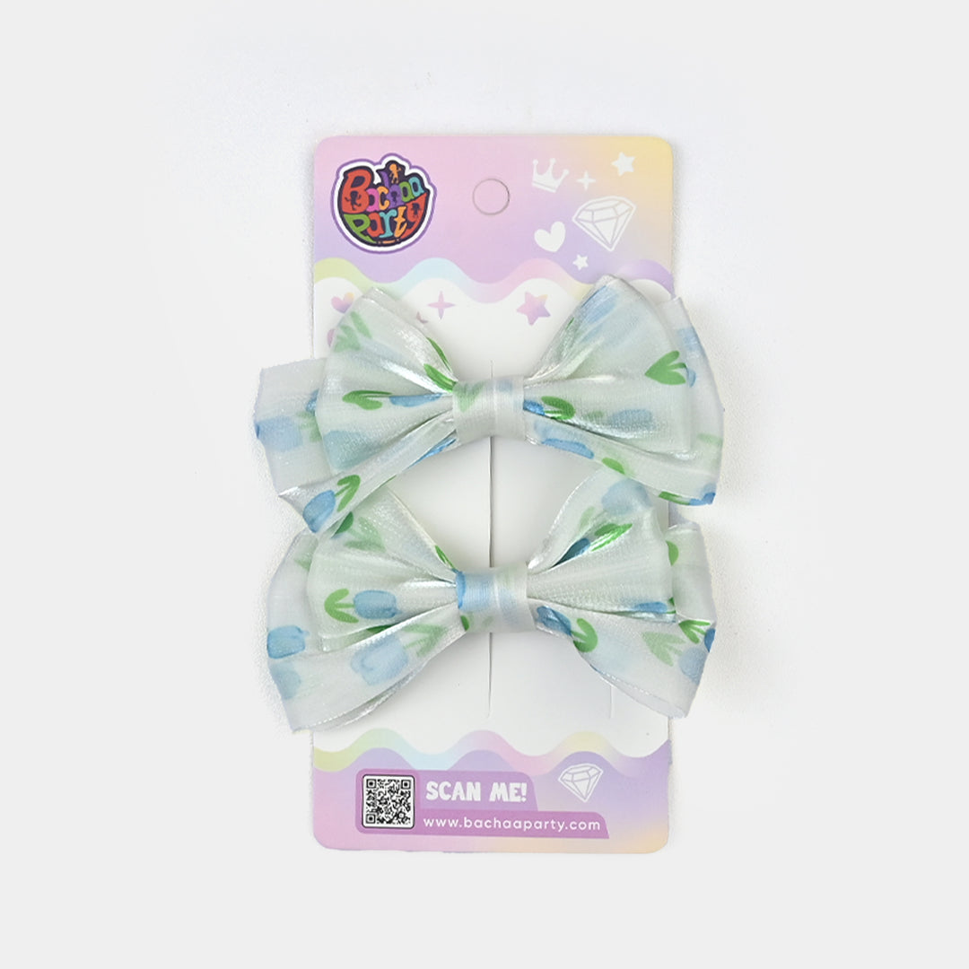 Elegant Bow Style Twins Hair Pin