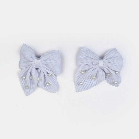 Elegant Bow Style Twins Hair Pin
