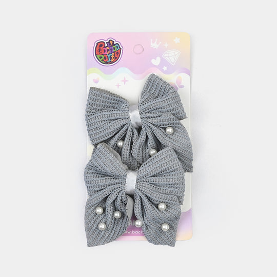 Elegant Bow Style Twins Hair Pin