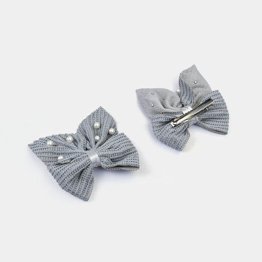 Elegant Bow Style Twins Hair Pin