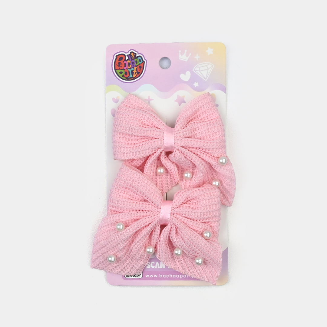 Elegant Bow Style Twins Hair Pin