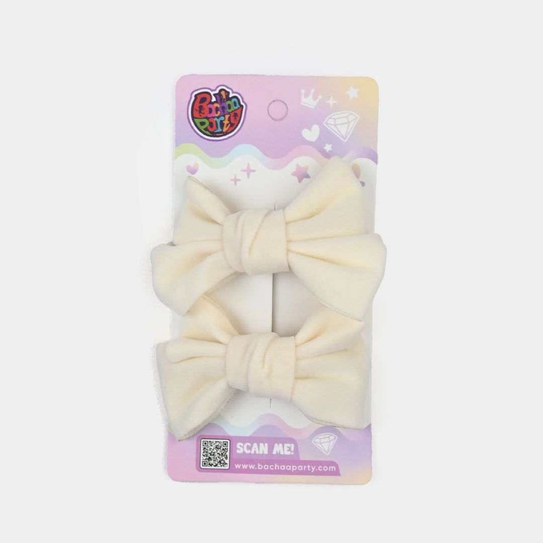 Elegant Bow Style Twins Hair Pin