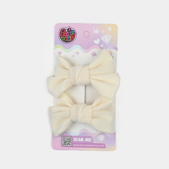 Elegant Bow Style Twins Hair Pin