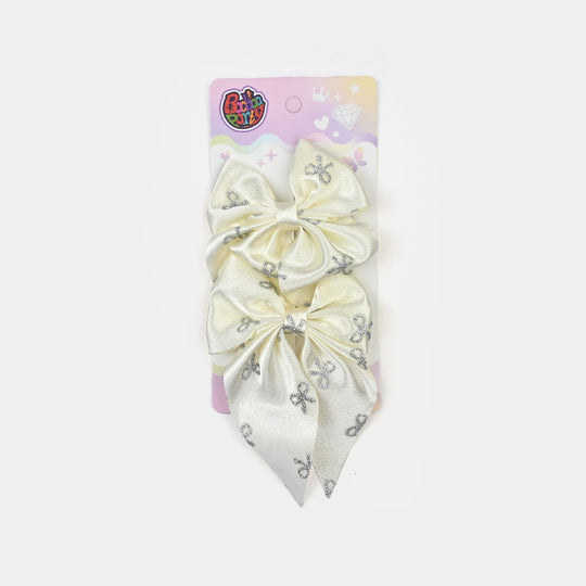 Elegant Bow Style Twins Hair Pin