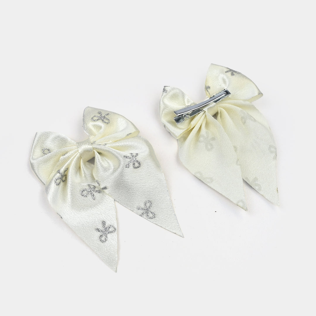Elegant Bow Style Twins Hair Pin