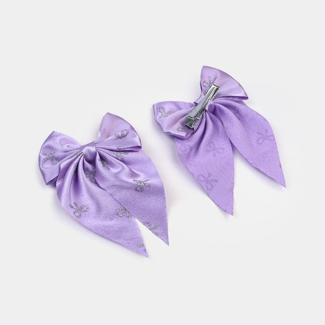 Elegant Bow Style Twins Hair Pin