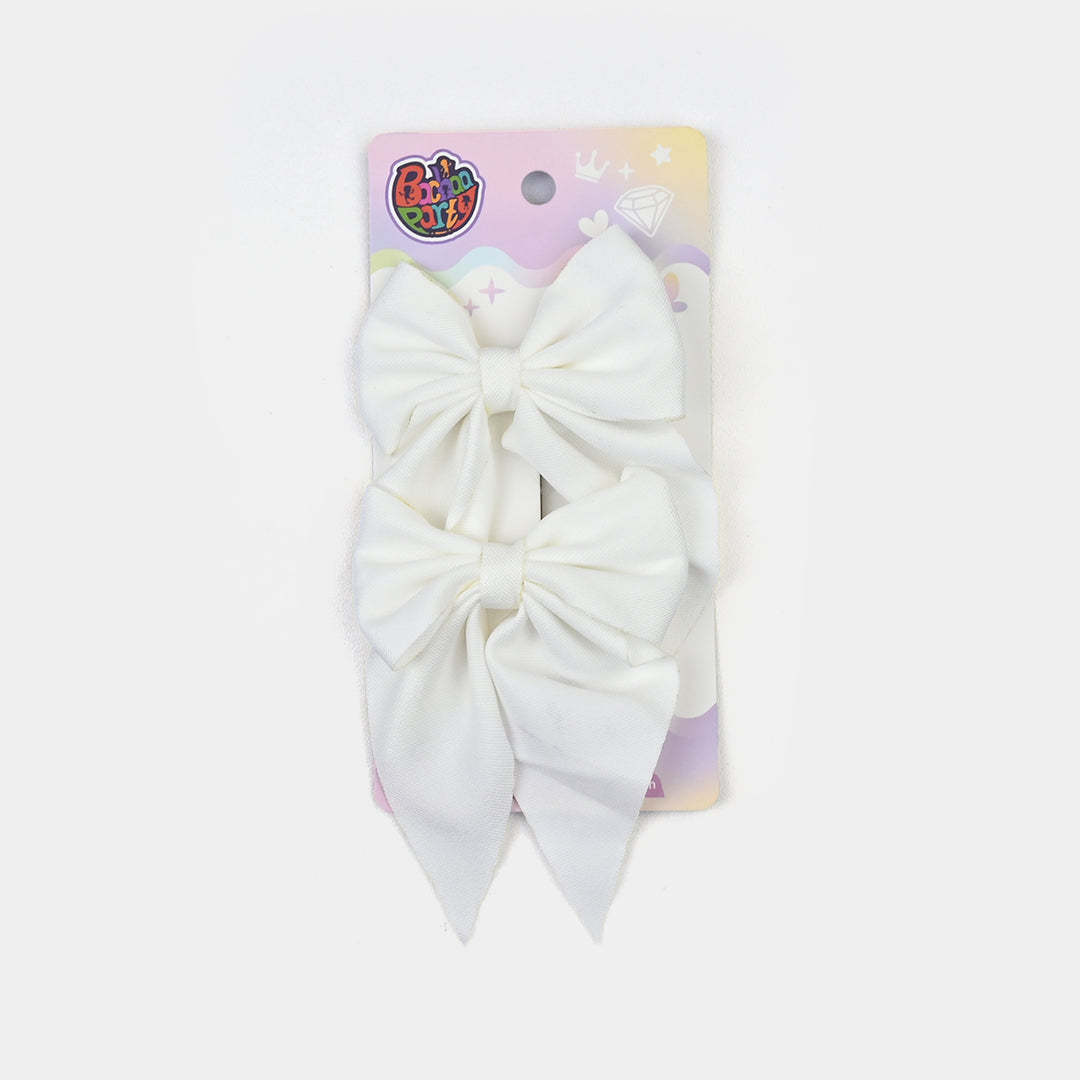 Elegant Bow Style Twins Hair Pin
