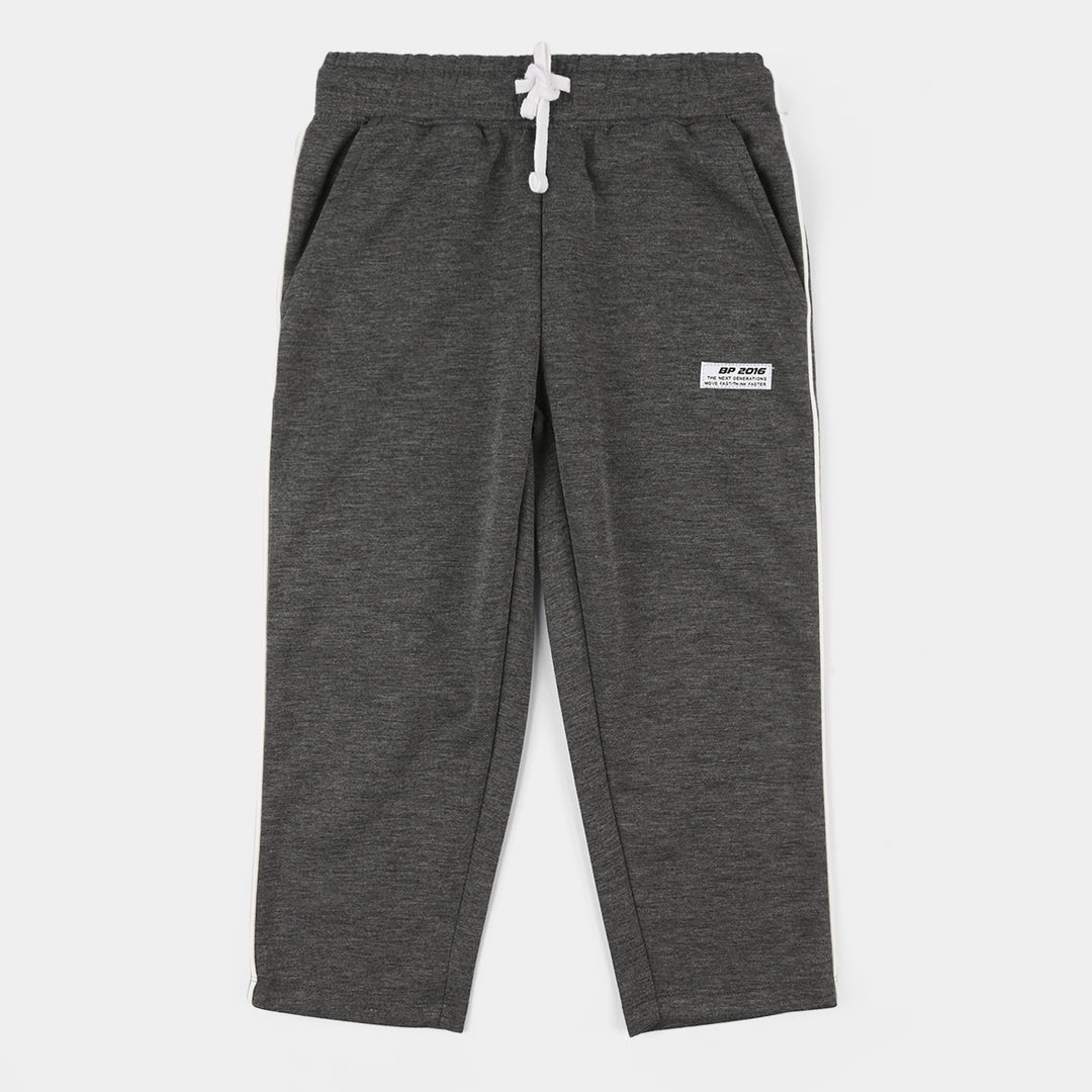 Boys Lycra Jersey Pajama - Grey