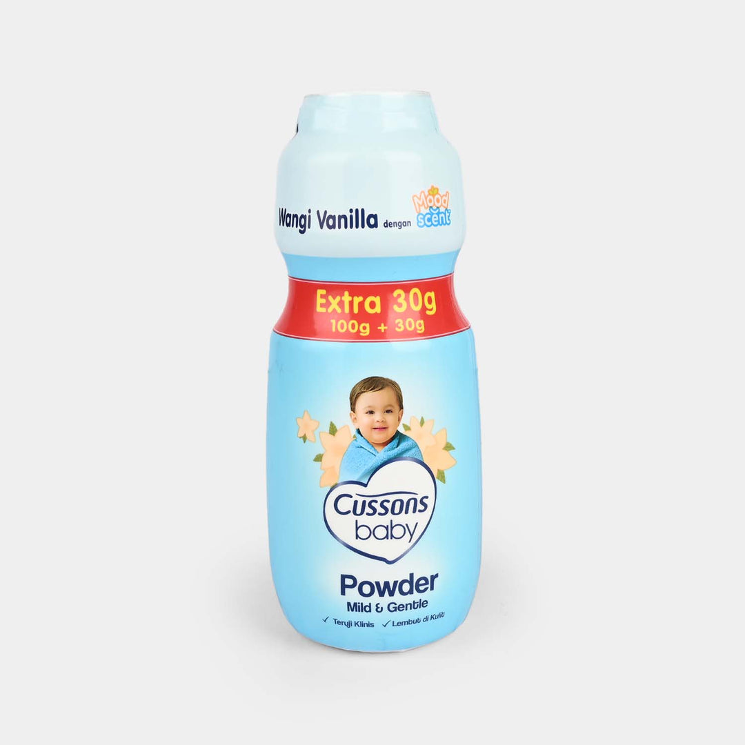 CUSSONS BABY POWDER MILD & GENTLE 130gm