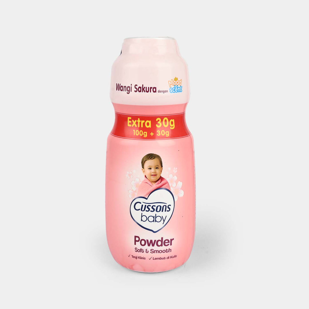 CUSSONS BABY POWDER SOFT & SMOOTH 130gm