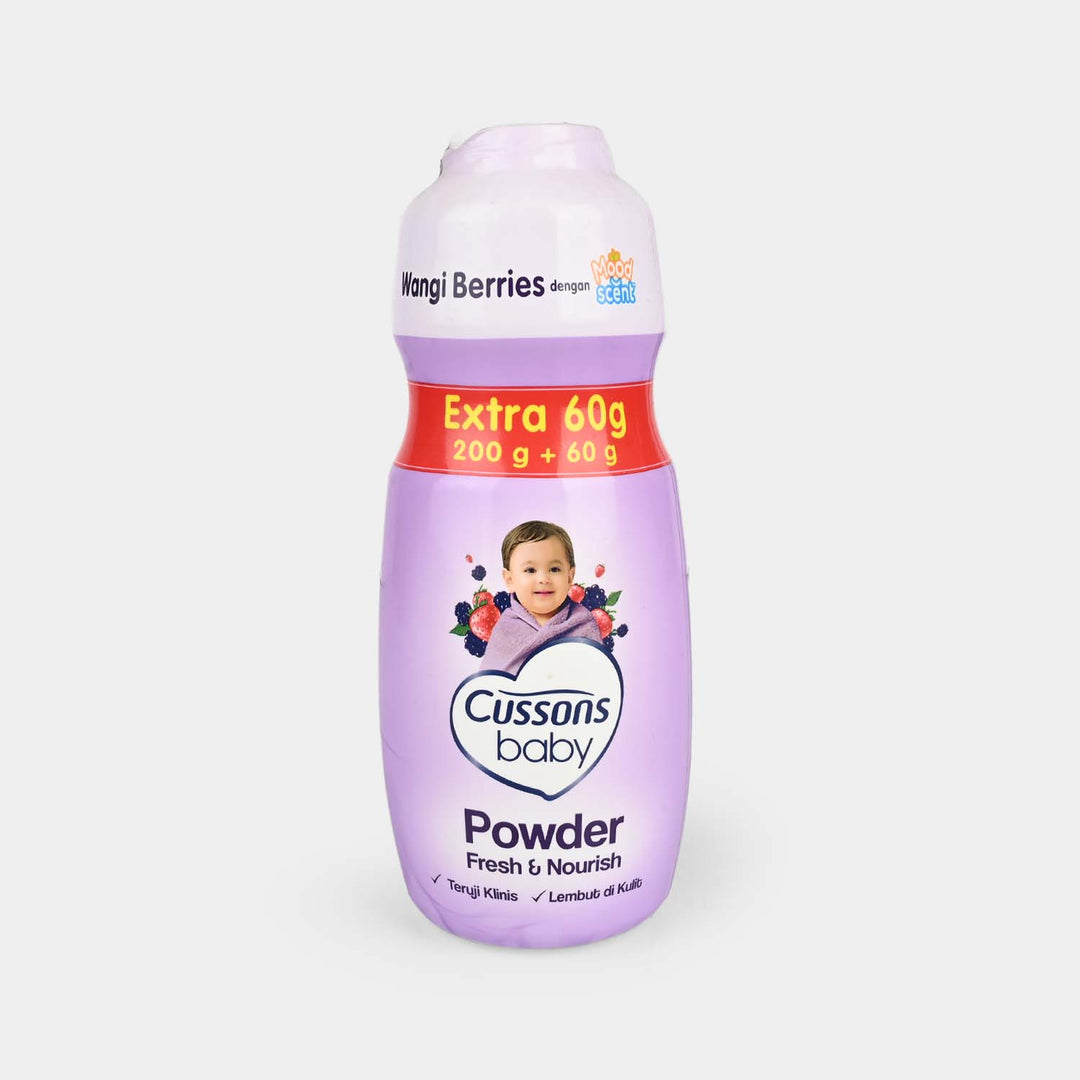 CUSSONS BABY POWDER FRESH & NOURISHING 260gm
