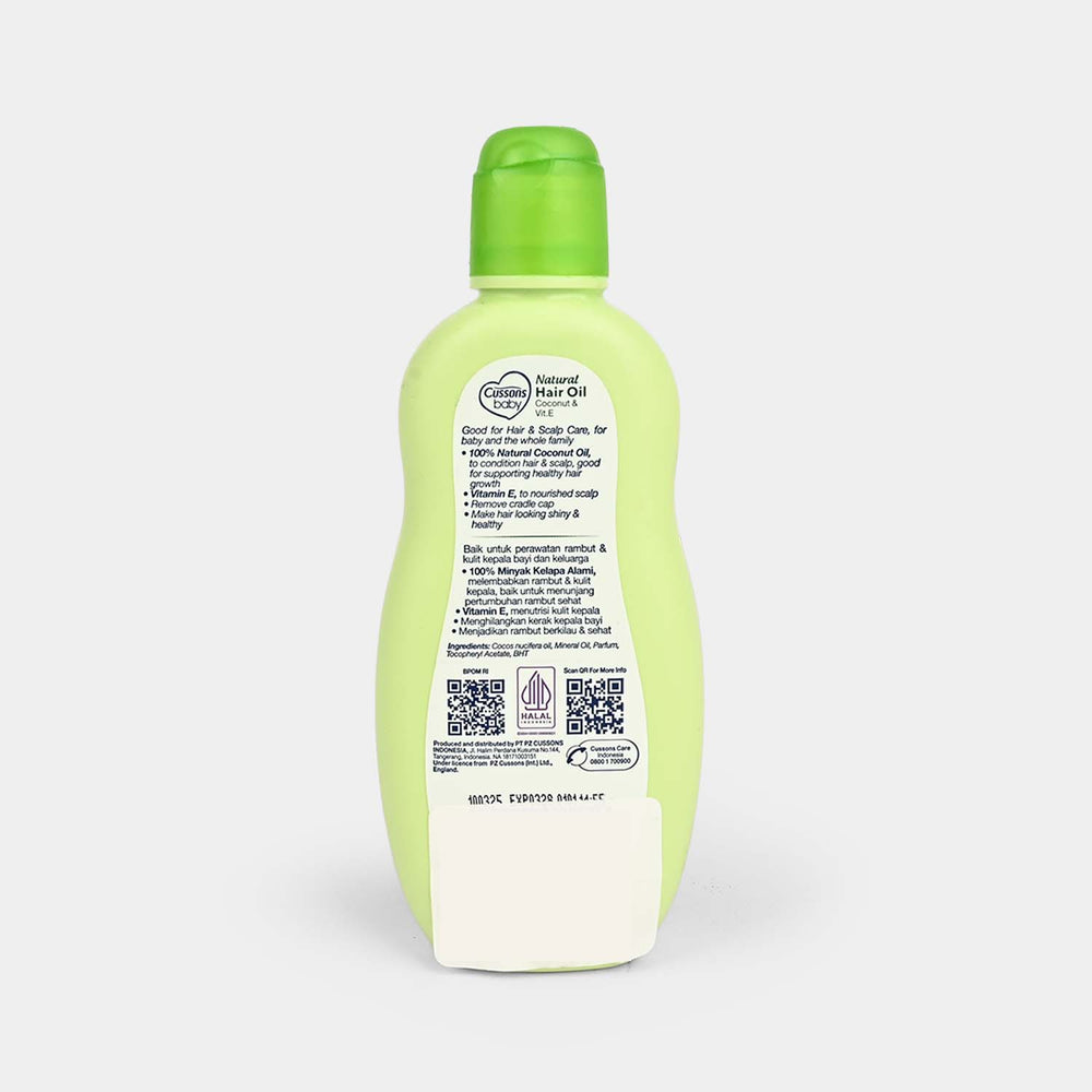 CUSSONS BABY HAIR OIL COCONUT 100ml