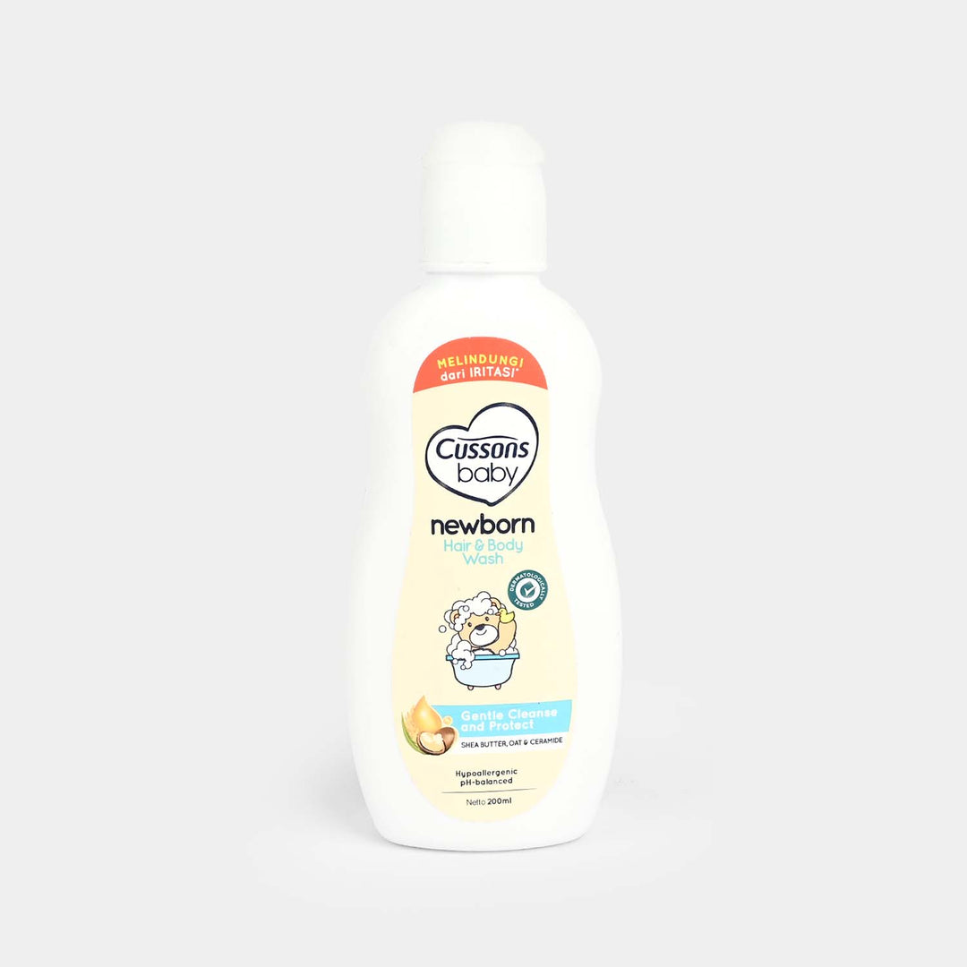Cussons Baby Newborn Hair & Body Wash 200ml