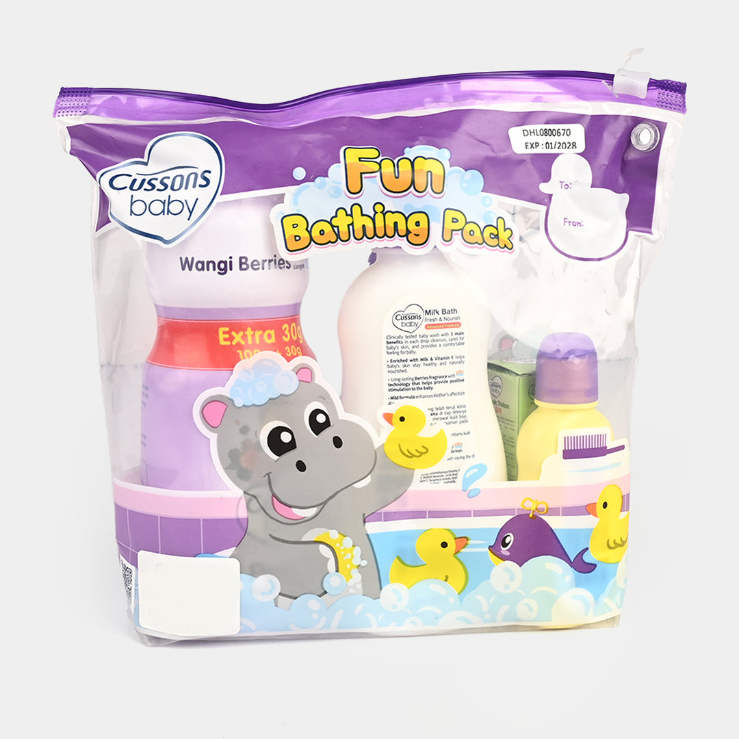 CUSSONS BABY GIFT SETS FUN BATHING 5Pcs