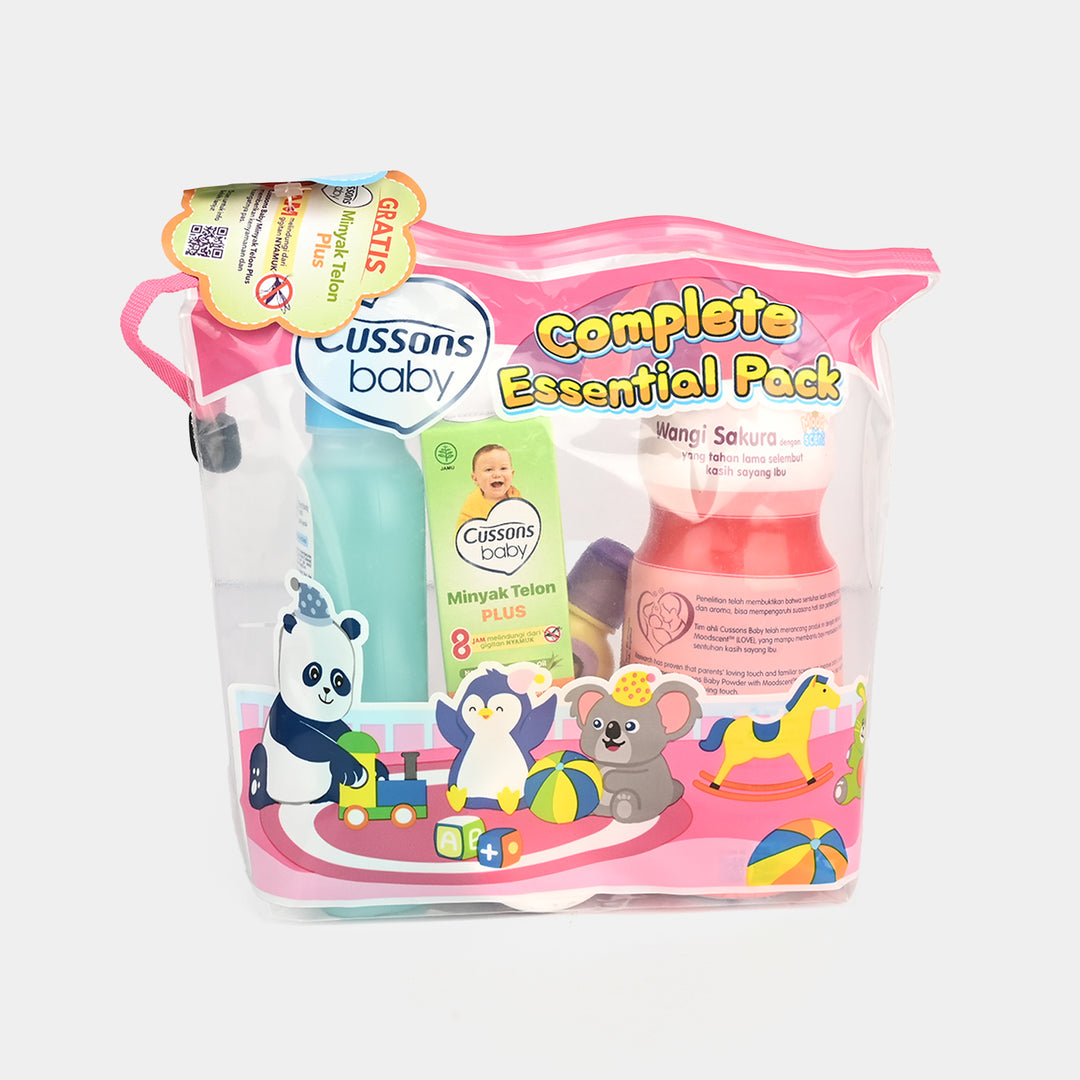 CUSSONS BABY GIFT SET COMPLETE ESSENTIAL 5Pcs