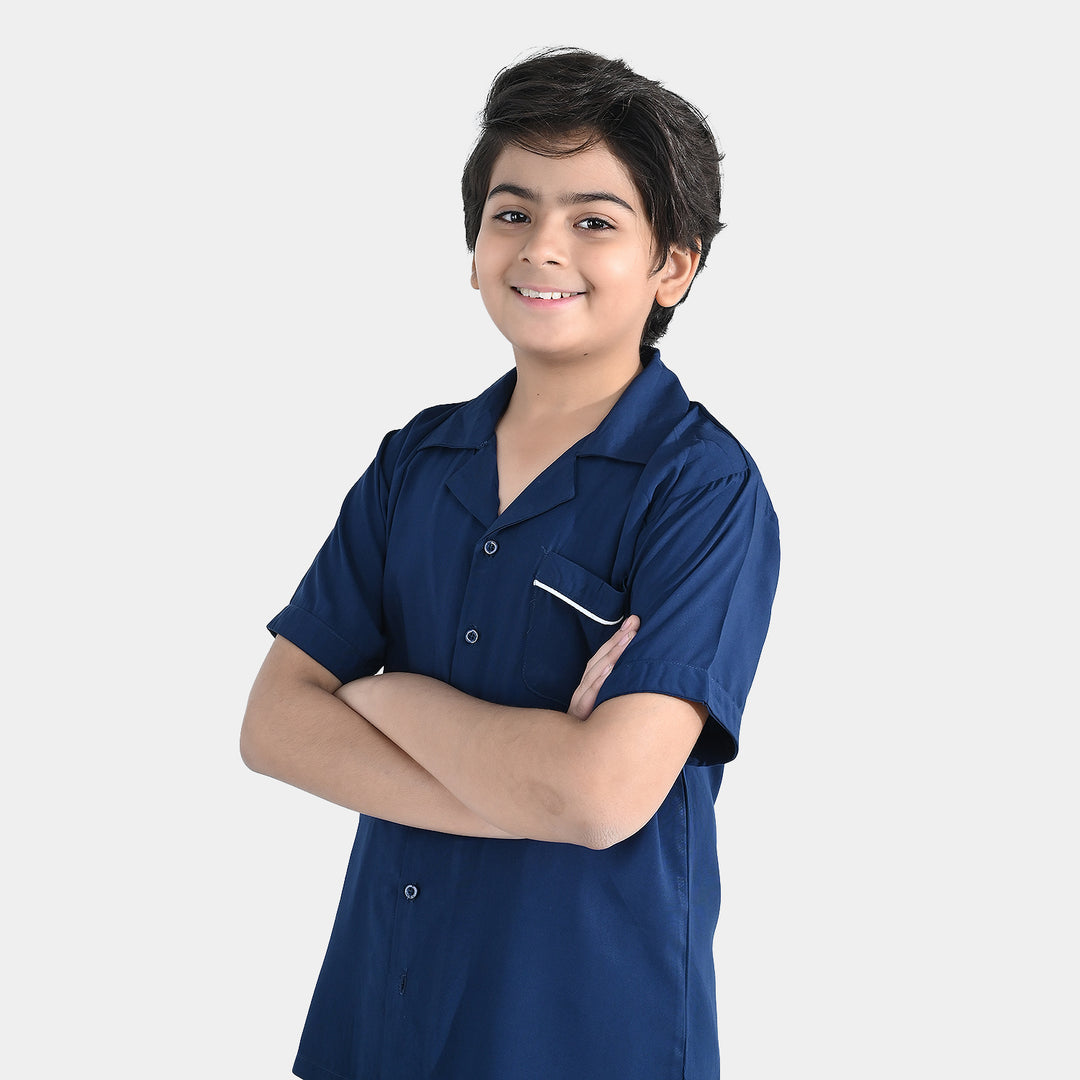 Boys Viscose Nightwear (Basic) - Blue