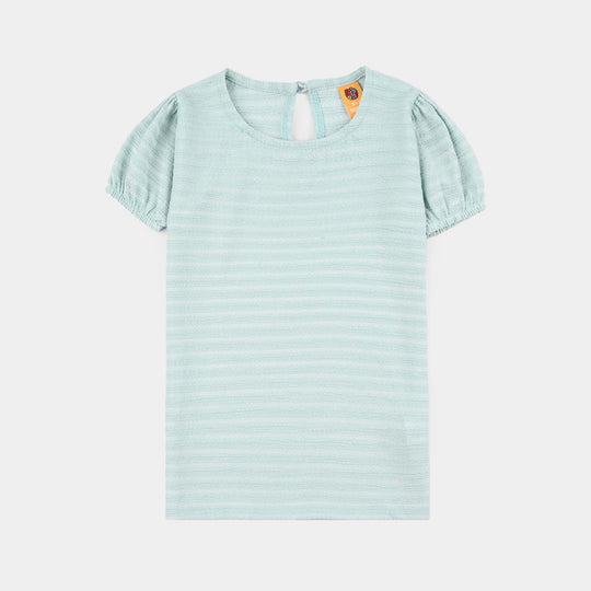 Girls Jersey T-Shirt - Green