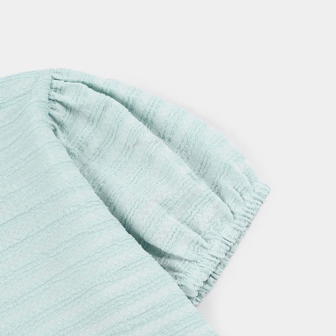 Girls Jersey T-Shirt - Green