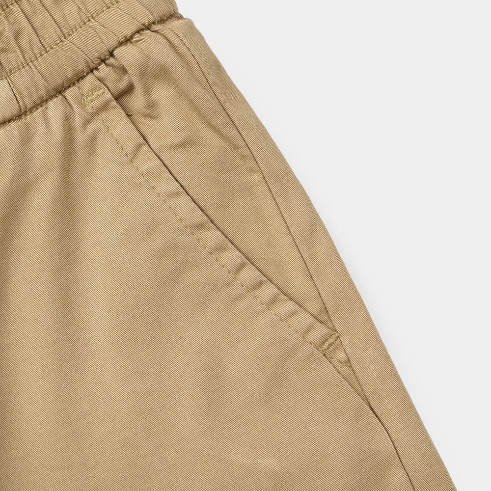 Boys Cotton Twill Pant (Roll Up) – Brown
