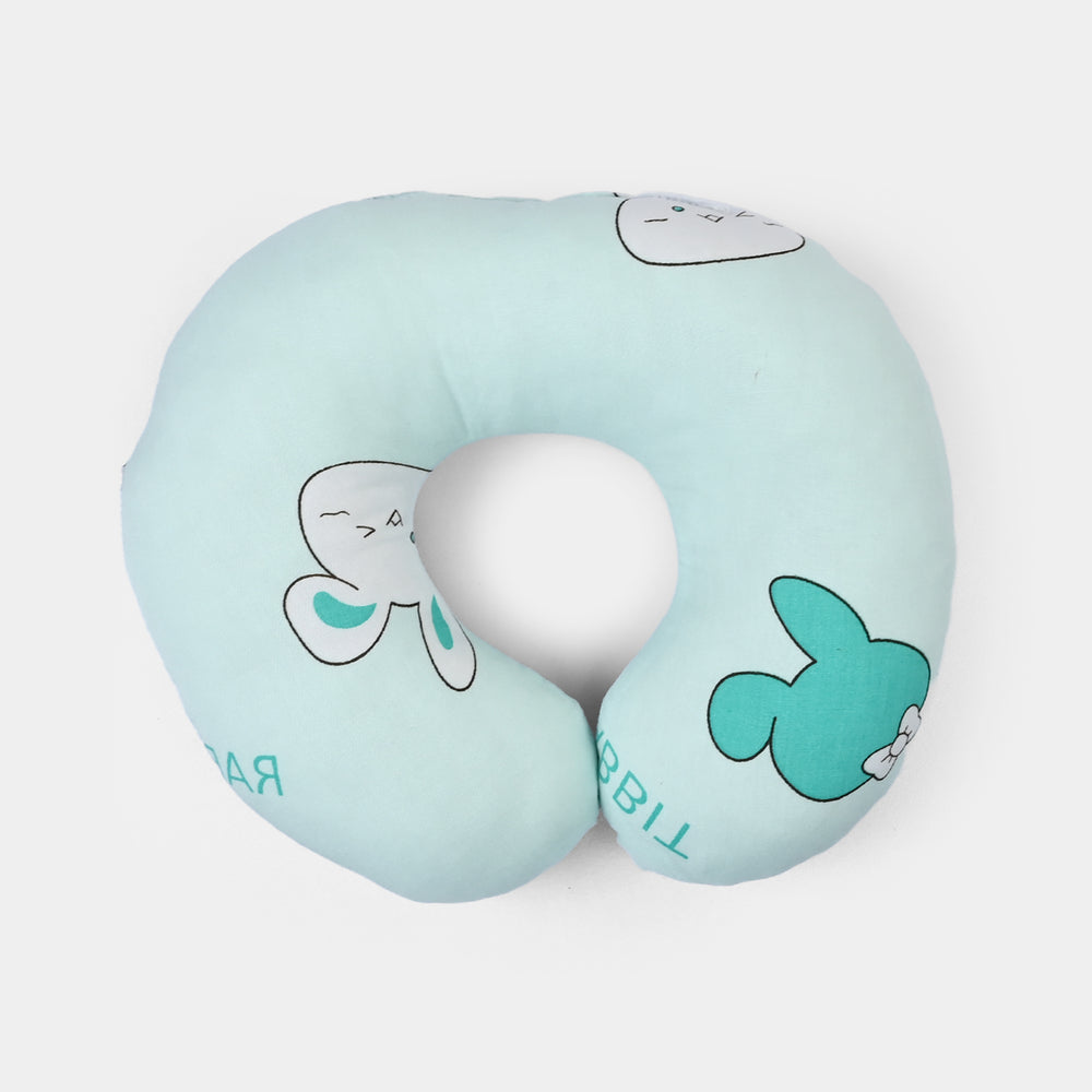 Neck Pillow Rabbit - Light Green
