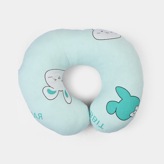 Neck Pillow Rabbit - Light Green