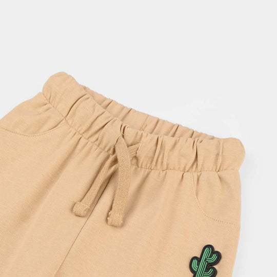Infant Boys Poly Jersey Sleeping Pajama (Cactus)