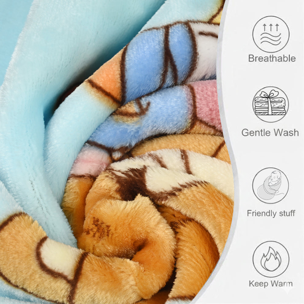 Double Ply Baby Blanket | 100"x130"