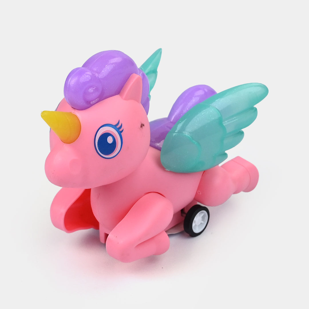 Cute Pull-Back Dinky Toy with Light