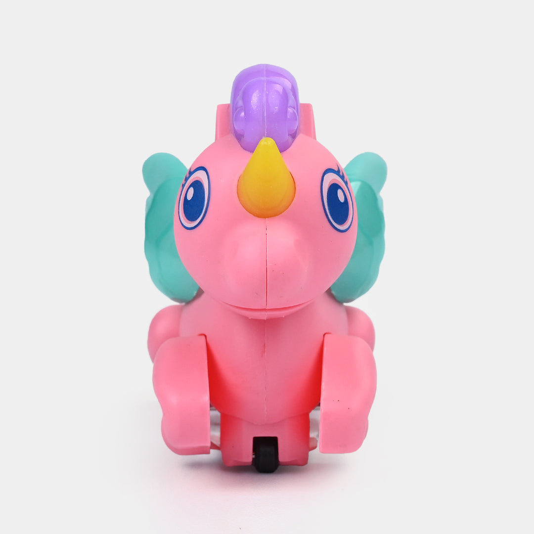 Cute Pull-Back Dinky Toy with Light