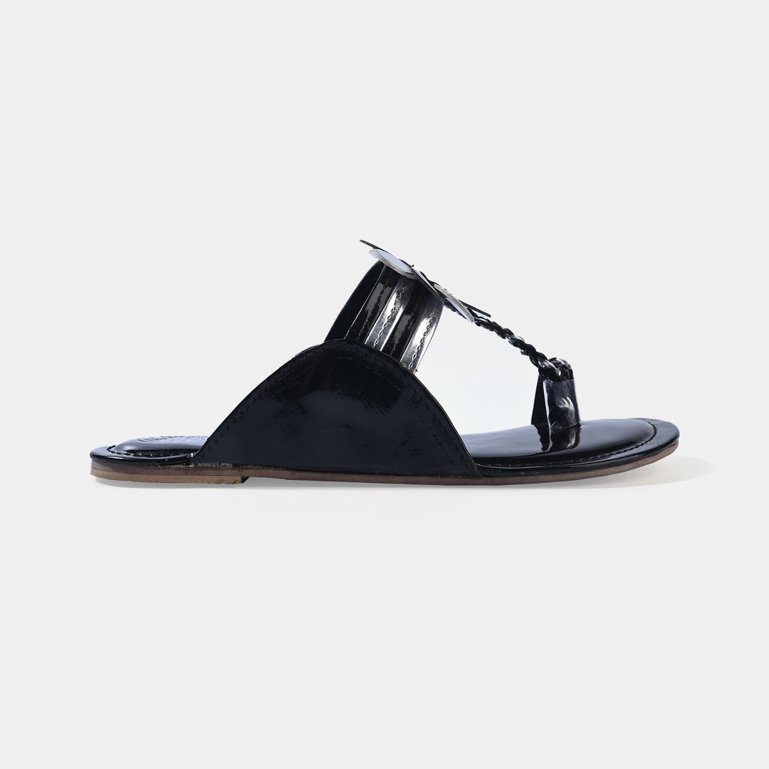 Girls Kolhapuri MT-07-BLACK