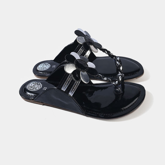 Girls Kolhapuri MT-07-BLACK