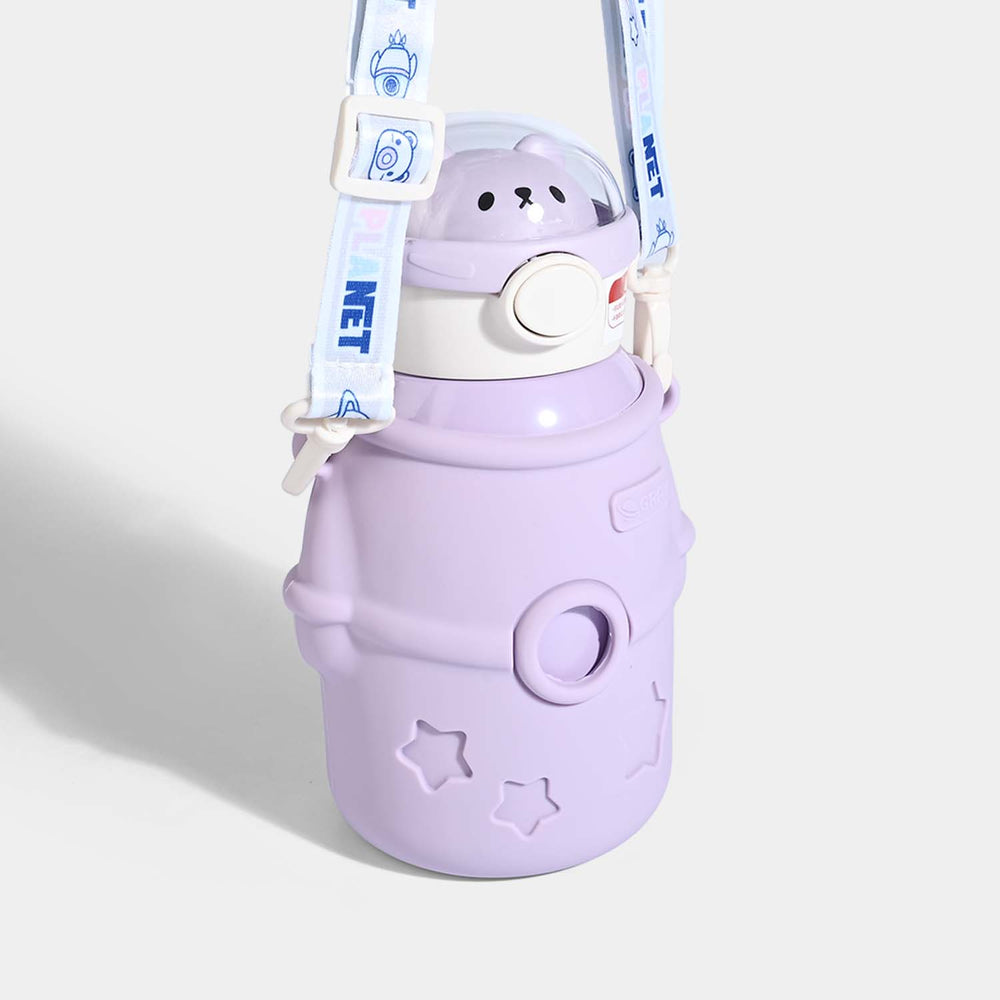 SPACE BEAR EXPLORER WATER BOTTLE/BEAKER | SH2893 PURPLE