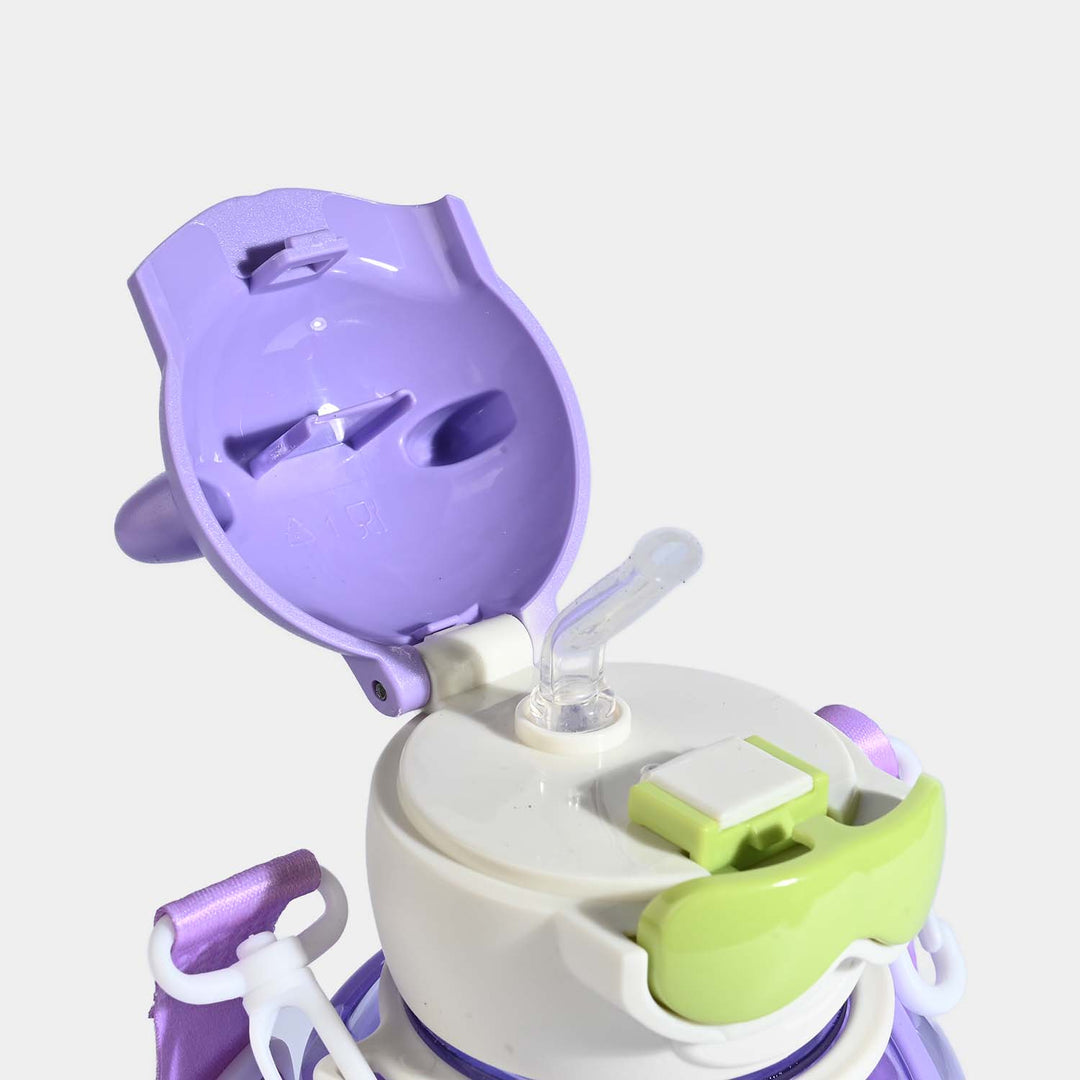 CUTE BEAR THEMED WATER BOTTLE/BEAKER | SH2896 PURPLE